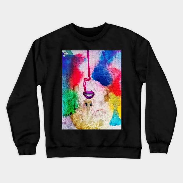 Vampire Crewneck Sweatshirt by teenamarie23art